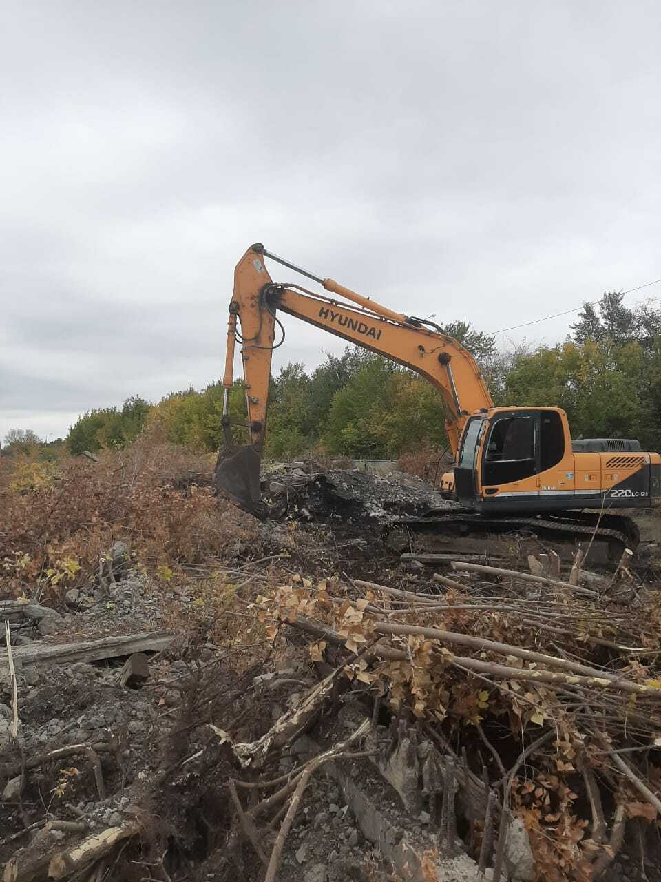 Подготовка площадок под строительство